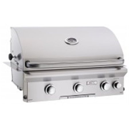 BBQ INNOVATIONS 30 in. L-Series 3-Burner Built in Natural Gas Grill with Rotisserie BB2207836